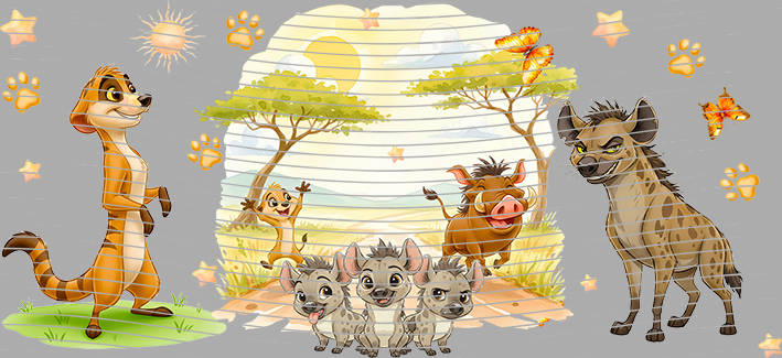 16oz Disney style-D-555